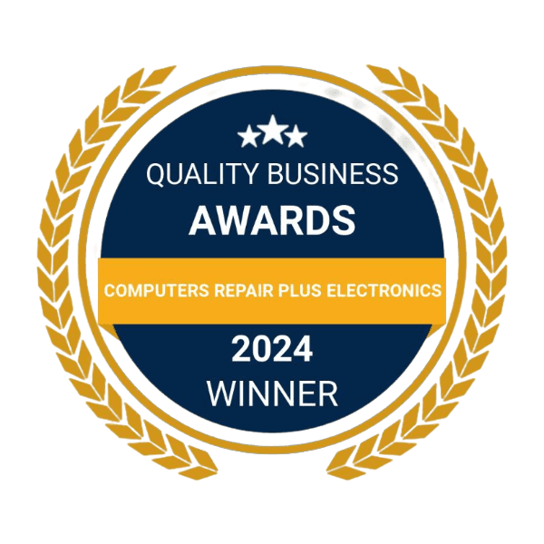 Quality Business Awards 2024 FOR Computers Repair Plus Bradenton, Florida