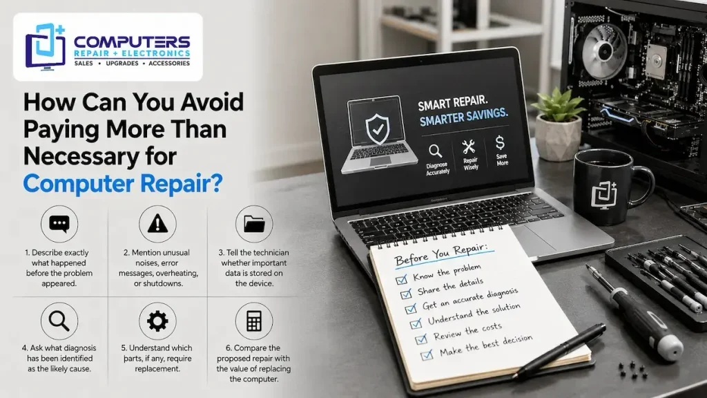 How Can You Avoid Paying More Than Necessary for Computer Repair?