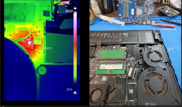 Alienware Power Rail Error 3, 5 Blink Code | Repair Shorted Motherboard R1 P124F001