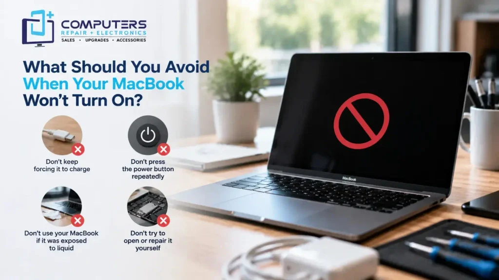 MacBook troubleshooting mistakes highlighted by Computers Repair Plus